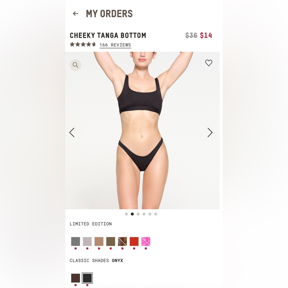 Skims Cheeky Swimsuit Bottoms